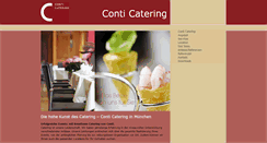 Desktop Screenshot of conti-catering.de